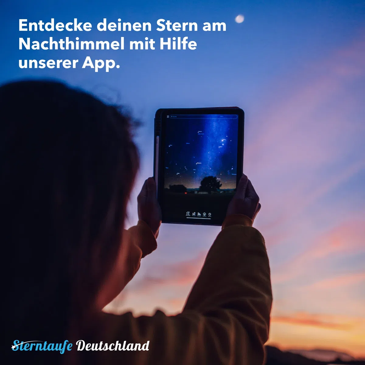 Sterntaufe Geschenkidee Frauen und Männer | Partner Geschenke & Geschenk Freundin oder Geschenke für Frauen