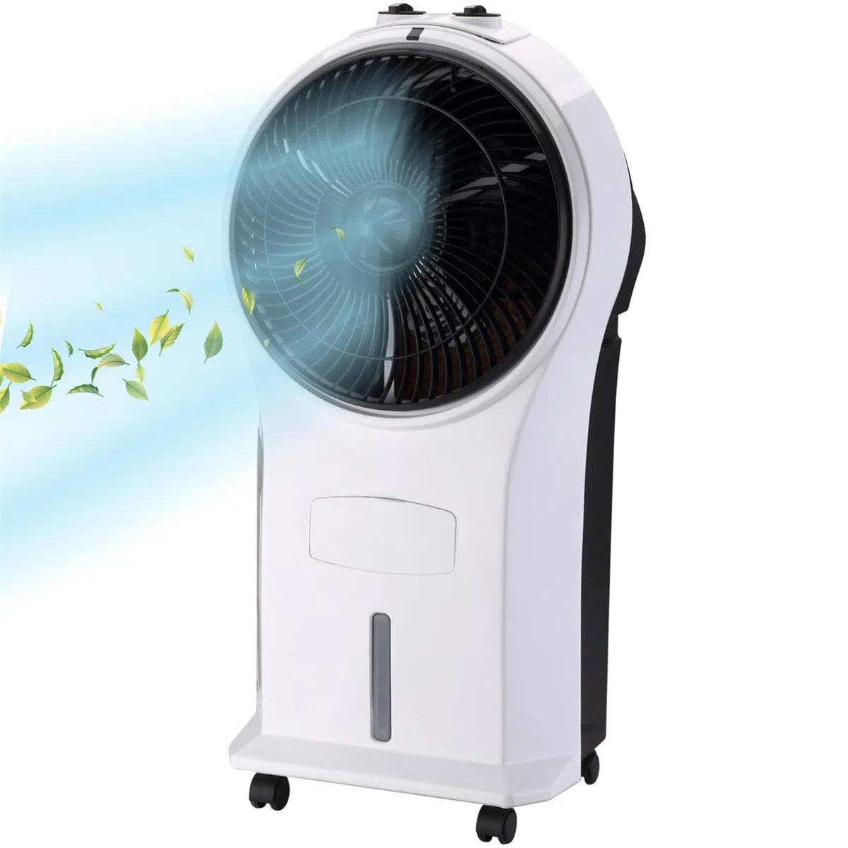 Syntrox Luftkühler mit Wasser Chilly | Verdunstungskühler | Luftbefeuchter, Multifunktions-Ventilator, Effektive Temperaturreduktion, 45 Watt, gegen trockene Luft
