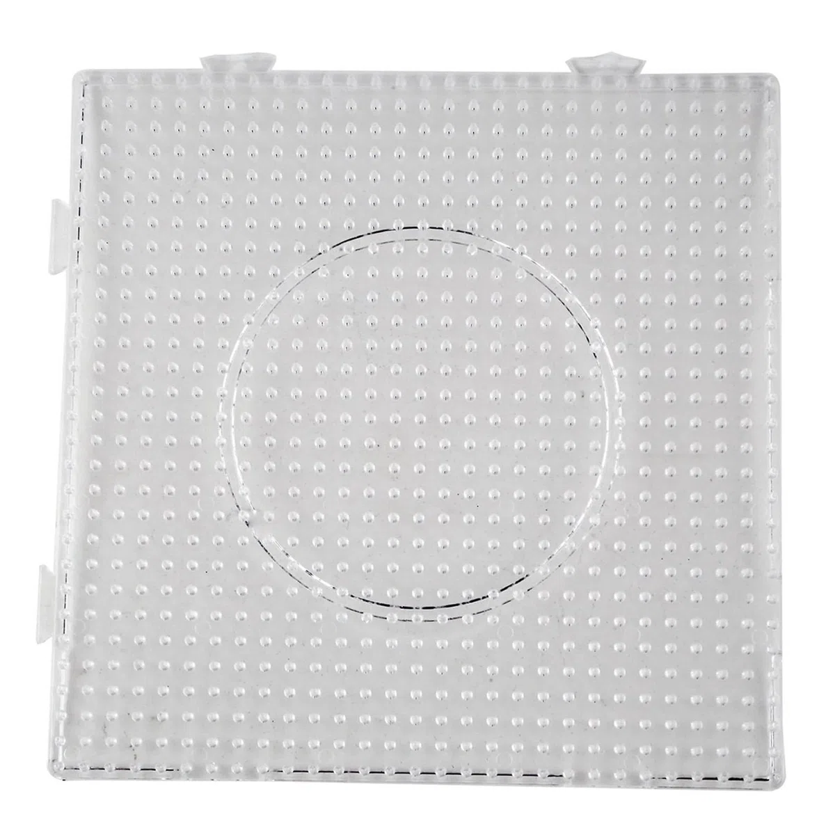 24 x ABC klare Stecktafeln für Sicherungsperlen, quadratisch, 145 x 145 mm