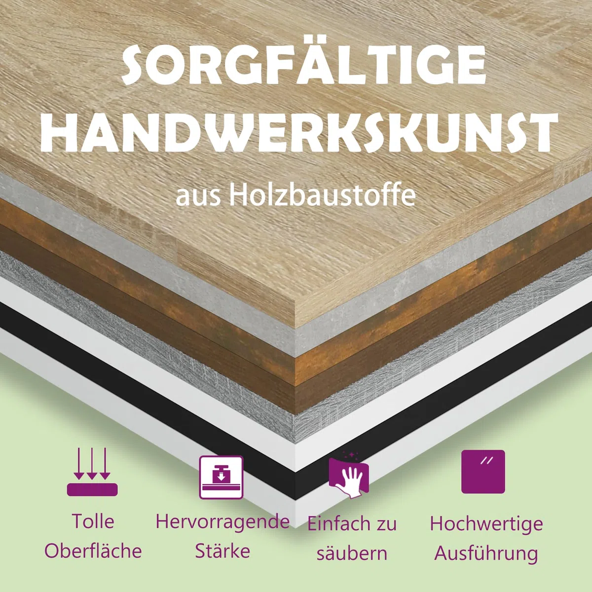 vidaXL Unterschrank 30x46x81,5 cm, Weiß, Holzwerkstoff, Bad- & Küchenschrank, Unterbeckenschrank, Wandmontierbar