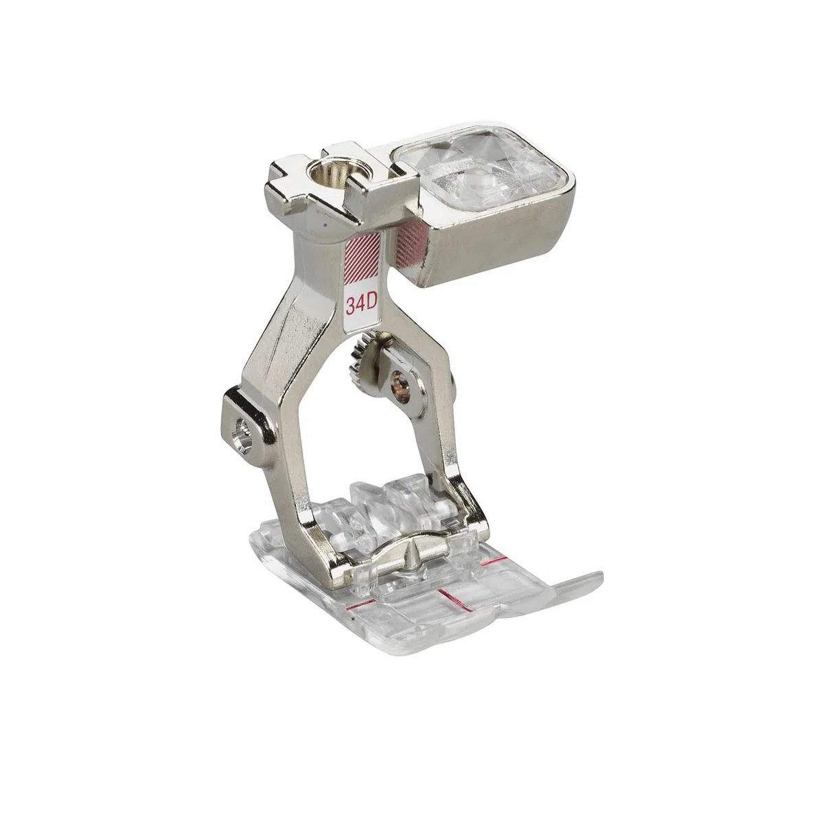 Bernina # 34D Rücktransportfuß mit transparenter Sohle