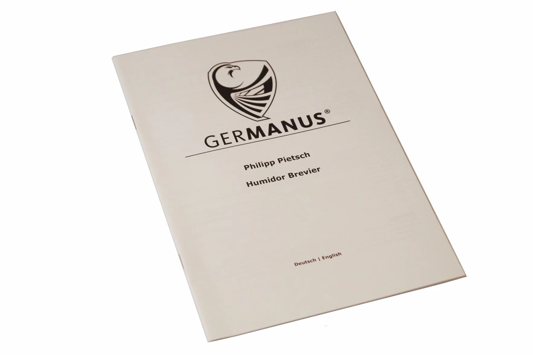 GERMANUS Zigarren Humidor Mensalla für ca. 30 Zigarren, Braun