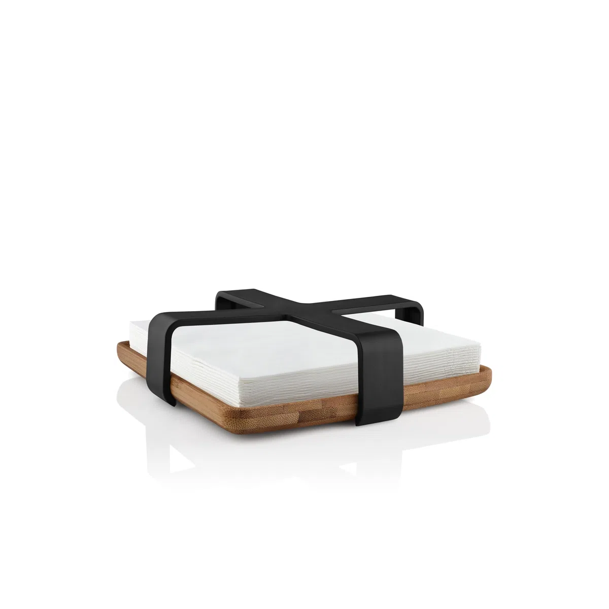 Eva Solo | Nordic Kitchen Serviettenhalter | Bewahren Sie Servietten gesammelt an einem Ort auf | Black