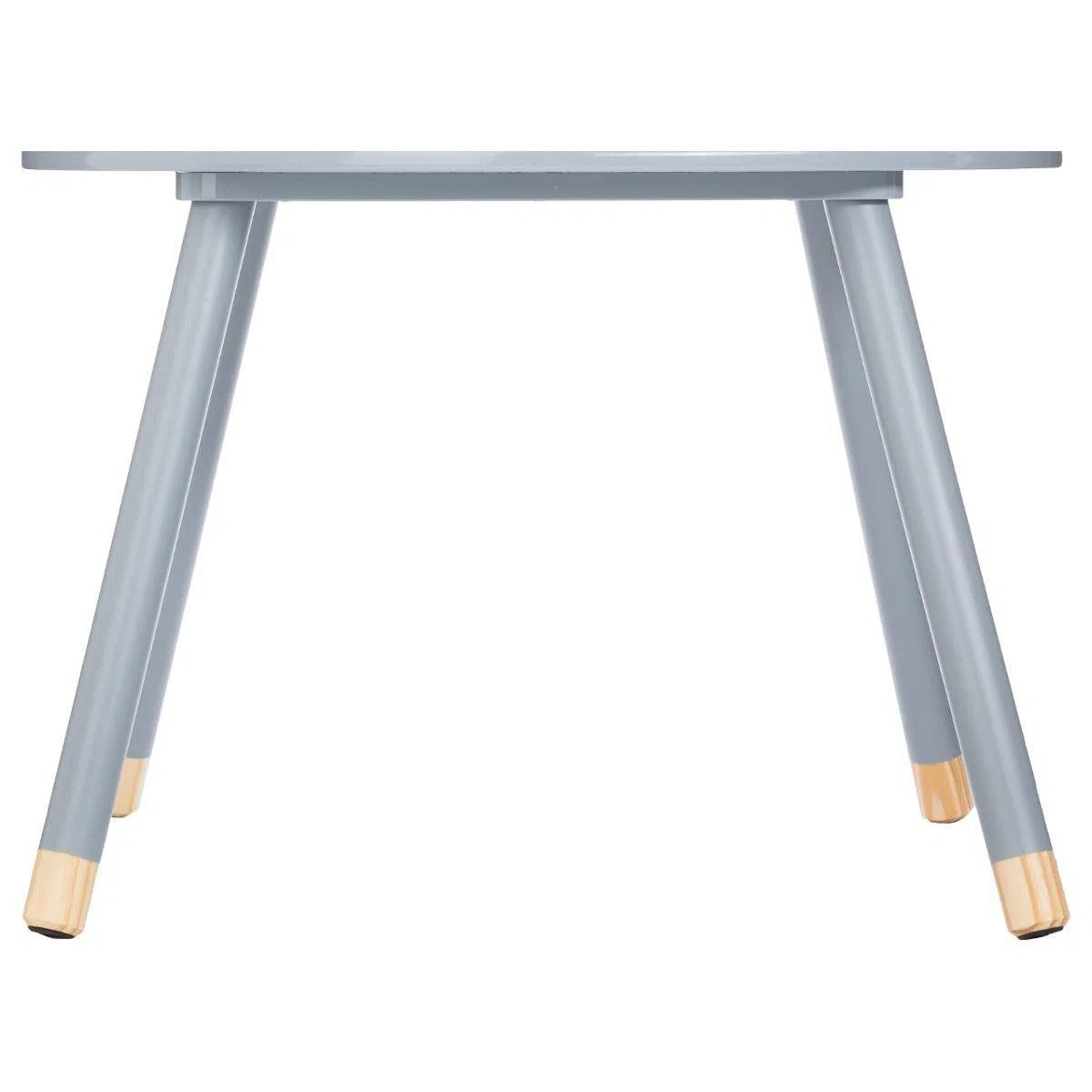 ATMOSPHERA CREATEUR D'INTERIEUR Runder Tisch aus Holz für Kinder, Farbe: Grau