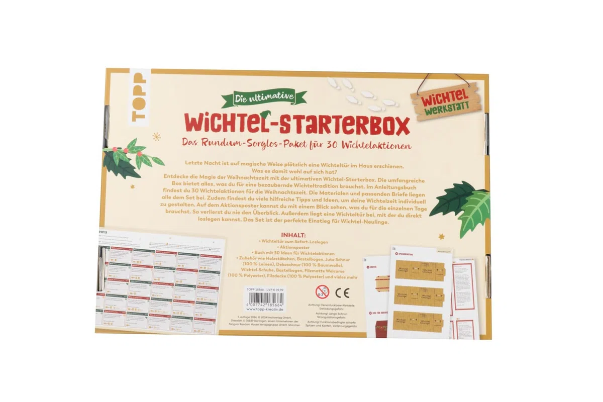 Die ultimative Wichtel-Starterbox. Alles, was du für eine bezaubernde Wichteltradition brauchst