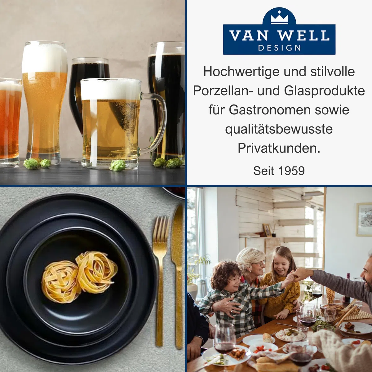 Van Well Willibecher 0,3l 24er Set - Premium Biergläser 0,3Liter - Robustes Bierglas, Spülmaschinengeeignet, Geeicht - Pint Gläser in Gastronomiequalität - Trinkglas 300 ml für Gastronmie und Zuhause