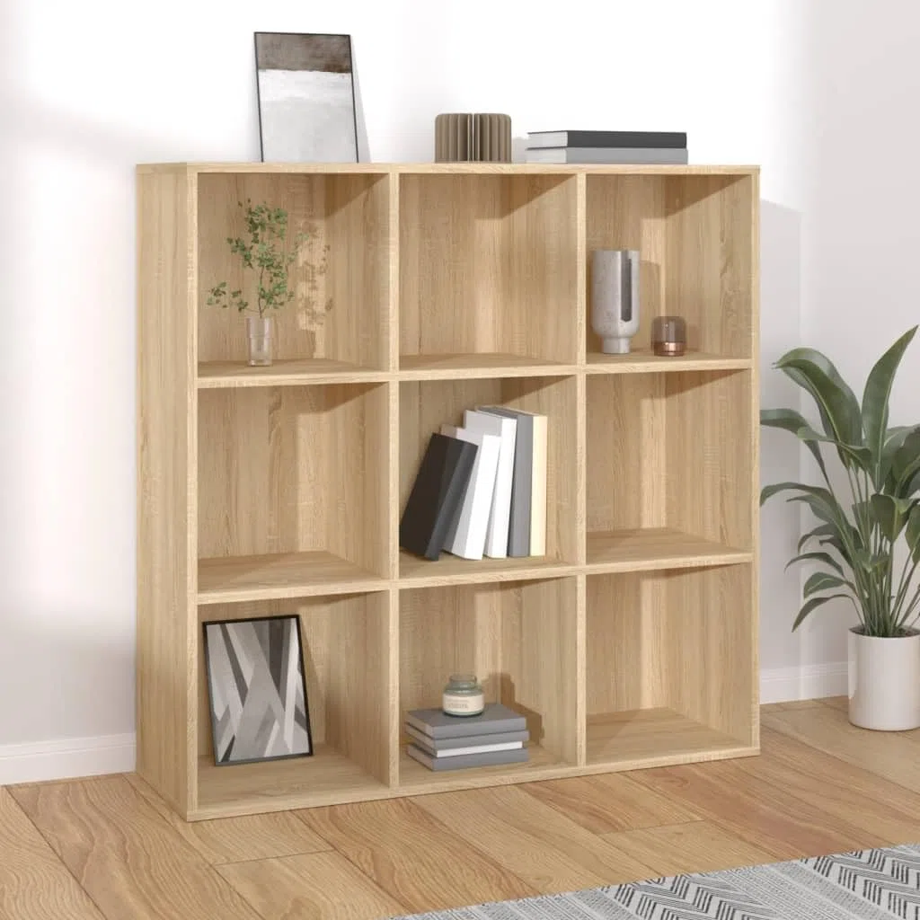 Generisch Bücherregal Sonoma-Eiche 98x29x97,5 cm Holzwerkstoff,Möbel,Regalsysteme,Bücherregale Bücherschränke-801128