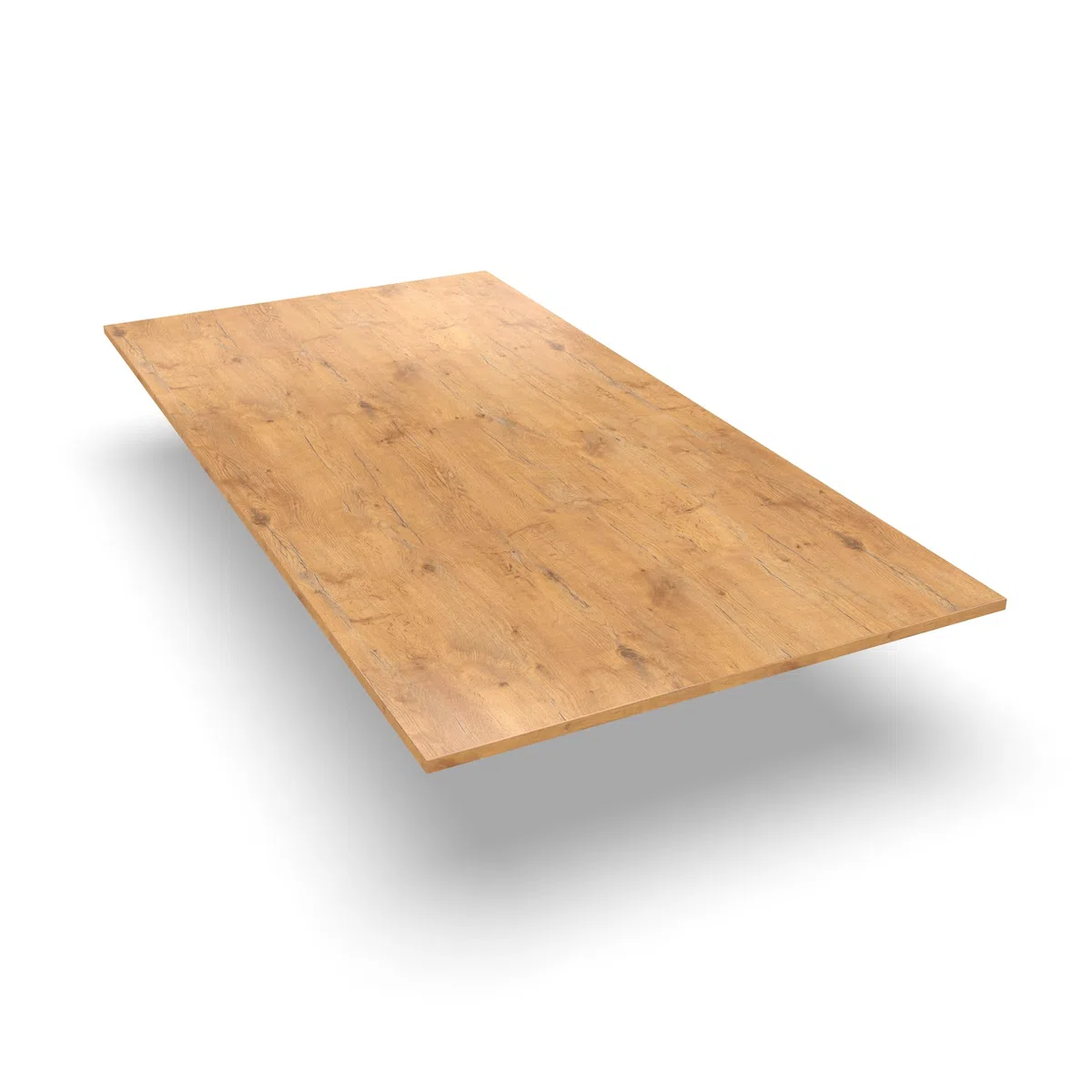 AUPROTEC Tischplatte 19mm Pale Lancelot Oak 90x50 cm I Spanplatte mit 2mm ABS Kante & PU-Verleimung I melaminharzbeschichtet I robust & wasserabweisend