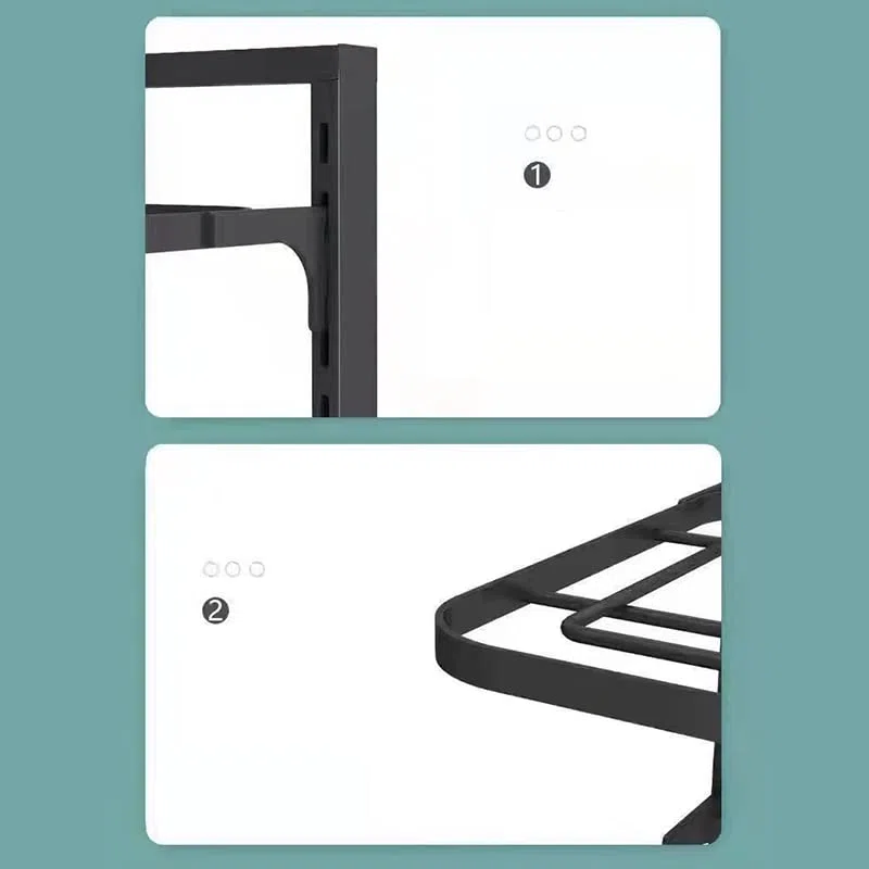 Pfannen Organizer, 4 Stöckiges Topf Organizer Multifunktionales Verstellbares Pfannen- und Topfregal, Pfannenständer Deckelhalter für Schrank, Arbeitsplatten-Organizer