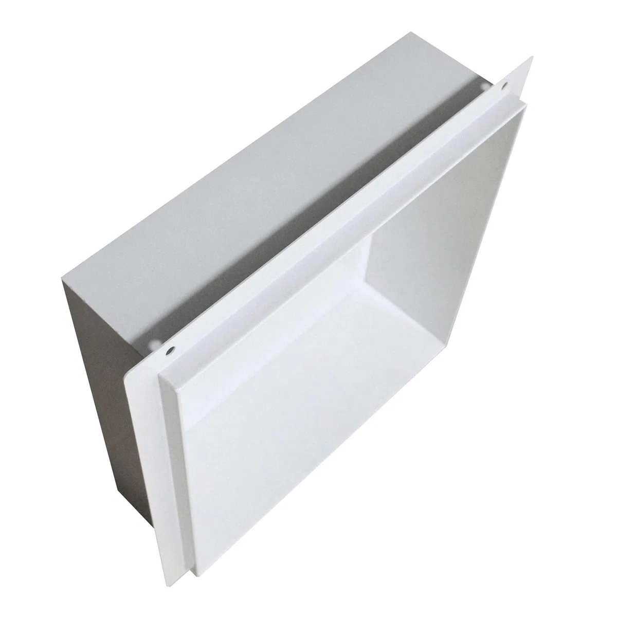 Bernstein Wandnische BS303010 30 x 30 x 10 cm randlos aus Edelstahl gebürstet, befliesbarer Rand, wasserdichte Duschnische zur Ablage von Bad-Utensilien für Dusche und Bad