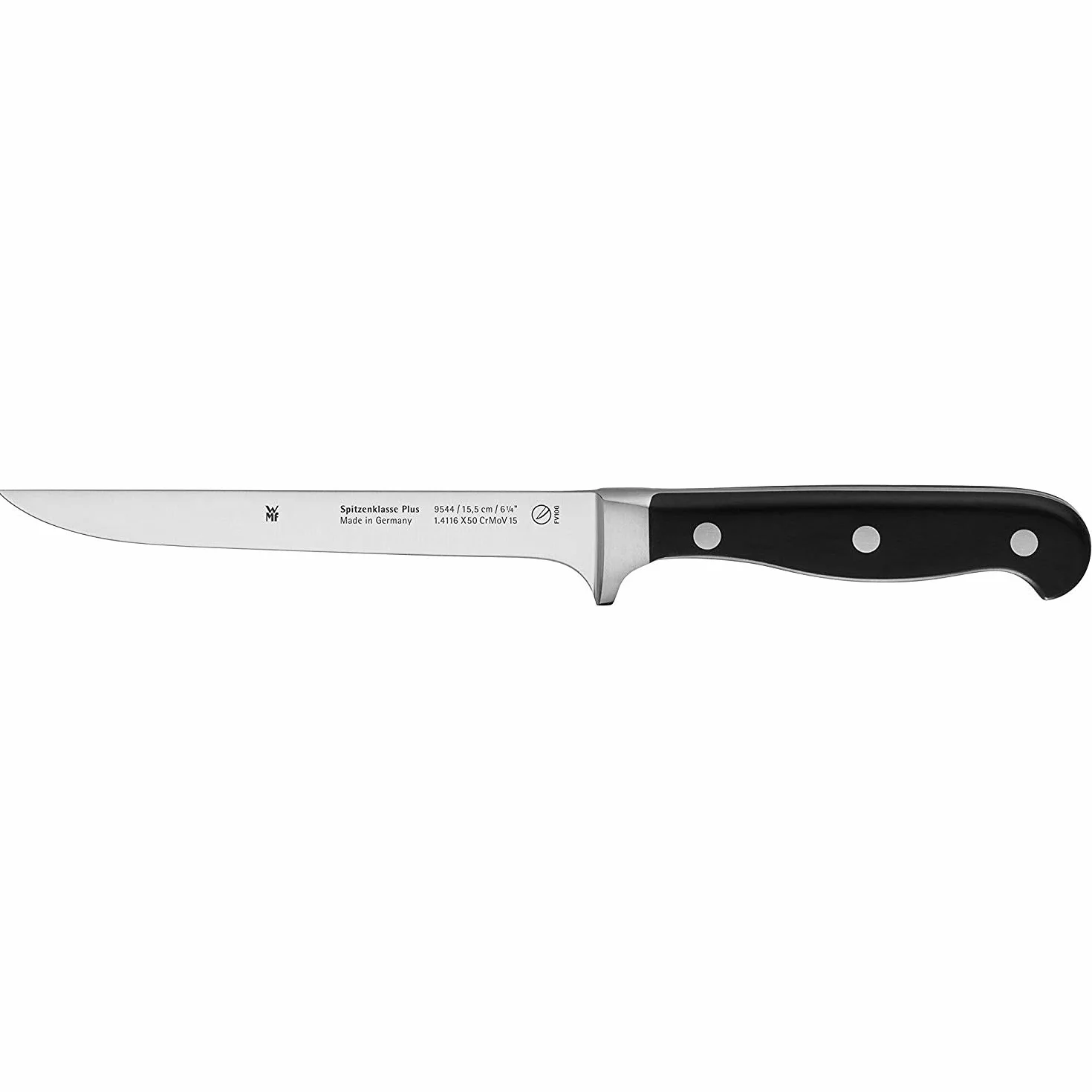 WMF Spitzenklasse Plus Ausbeinmesser 28 cm, Made in Germany, Messer geschmiedet, Performance Cut, Spezialklingenstahl, Klinge 15,5 cm