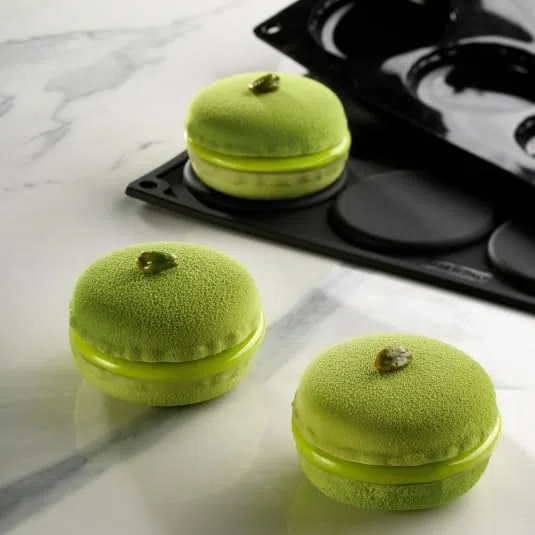 Pavoni Backform Macaron Set 300 x 175 110 ml