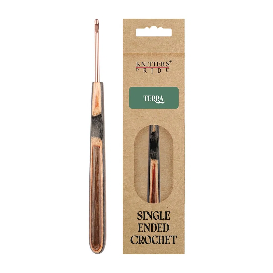 Knitter's Pride Terra Häkelnadel 3,5 mm - 1 Stück