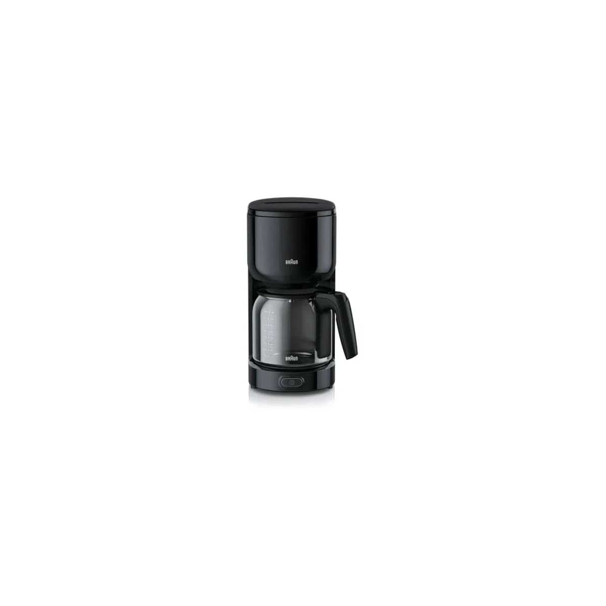 Braun PurEase Kaffeemaschine KF 3120 BK – Filterkaffeemaschine mit Glaskanne für 10 Tassen Kaffee, Kaffeezubereiter für einzigartiges Aroma, integrierter Wasserfilter, 1000 Watt, schwarz