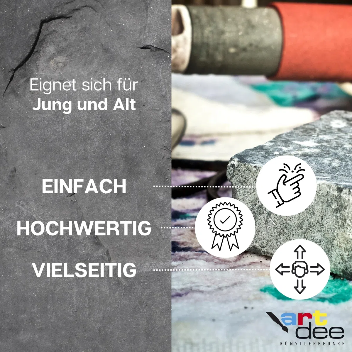 Speckstein Set 1,5 kg mit (5 Feilen und 8 Specksteinraspeln) – Werkzeug zum Schnitzen und Feilen von Speckstein – perfekt für Anfänger und Profis – Speckstein Schmuck kreieren