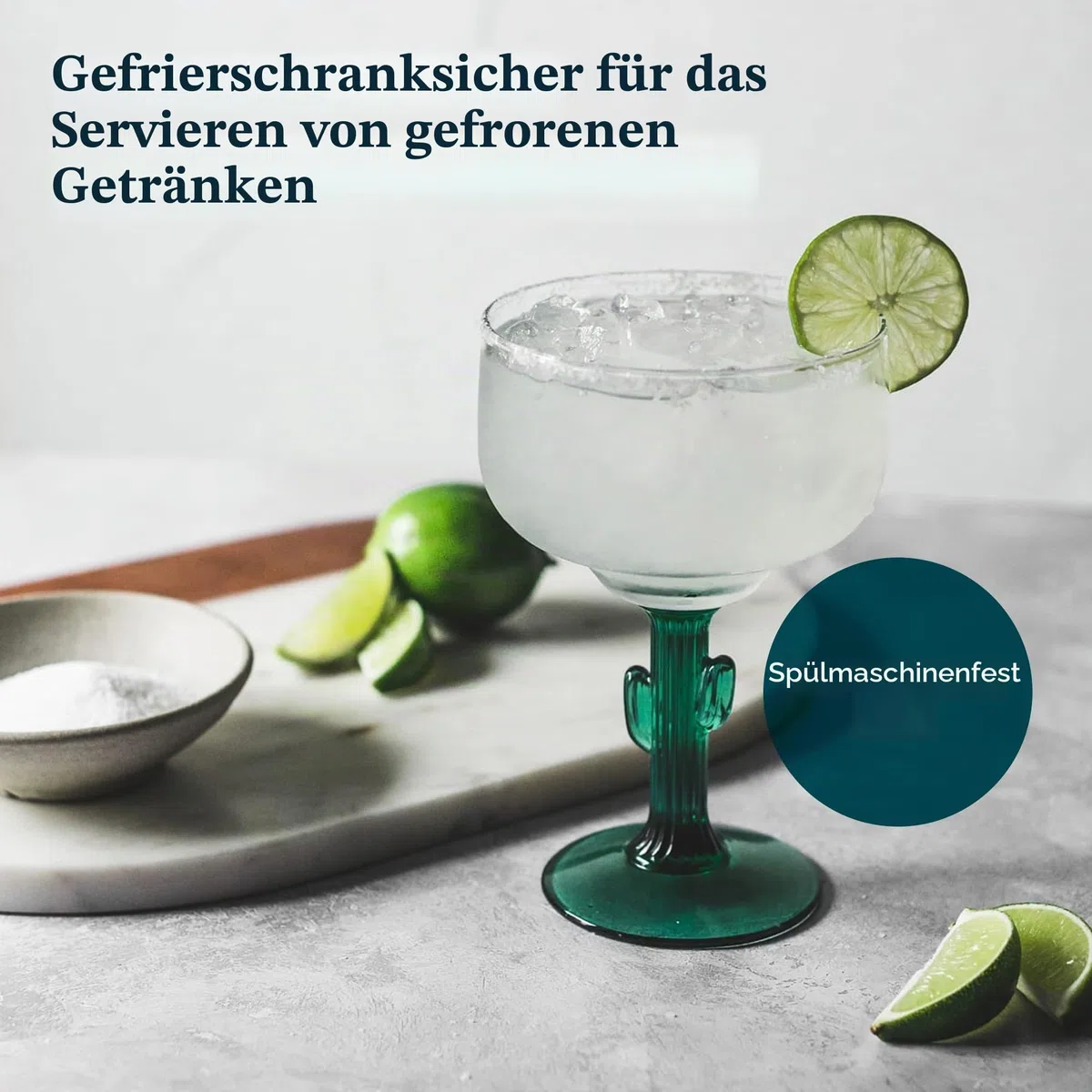 Libbey Kaktus Margarita Gläser, 4 Stück