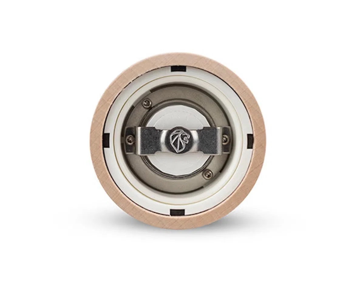 PEUGEOT - Salzmühle Paris u‘Select 18 cm - 6 voreingestellte Mahlgrade - Innovatives Zirlion-Mahlwerk für pulverfeines Salz - Aus PEFC-zertifiziertem Holz - Französisches Know-how - Naturfarben