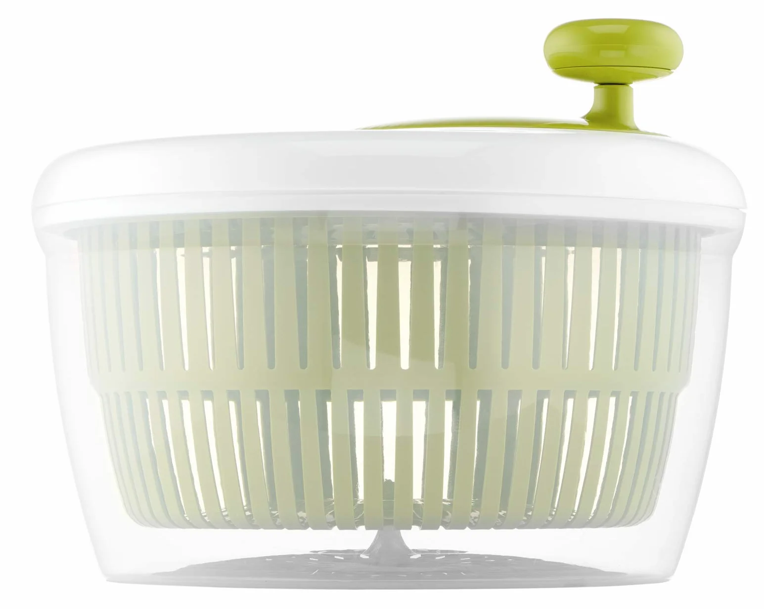 Moulinex Classic Salatschleuder 5 l (5/7 pers), spülmaschinenfest, einfaches und schnelles Auswringen des Salats, mit Stopp-Knopf, K1690104