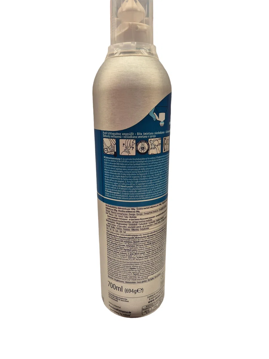 minafood-Set: 3 xDebic Profi-Schlagsahne ungesüßt, 700 ml