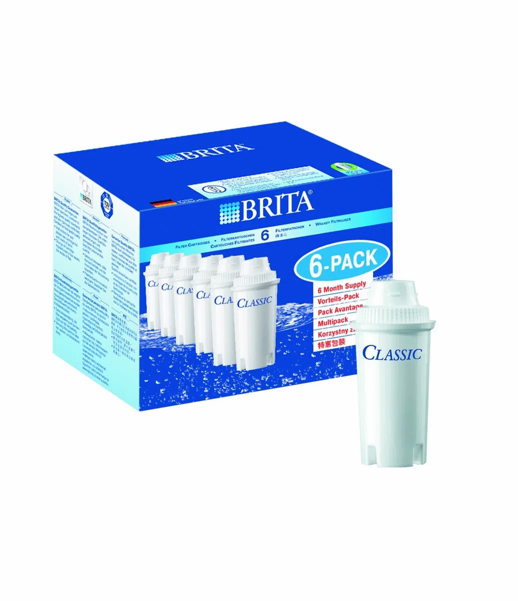 Brita 1016051 Filterkartuschen Classic, 6-er Pack, weiss, 1 - Pack