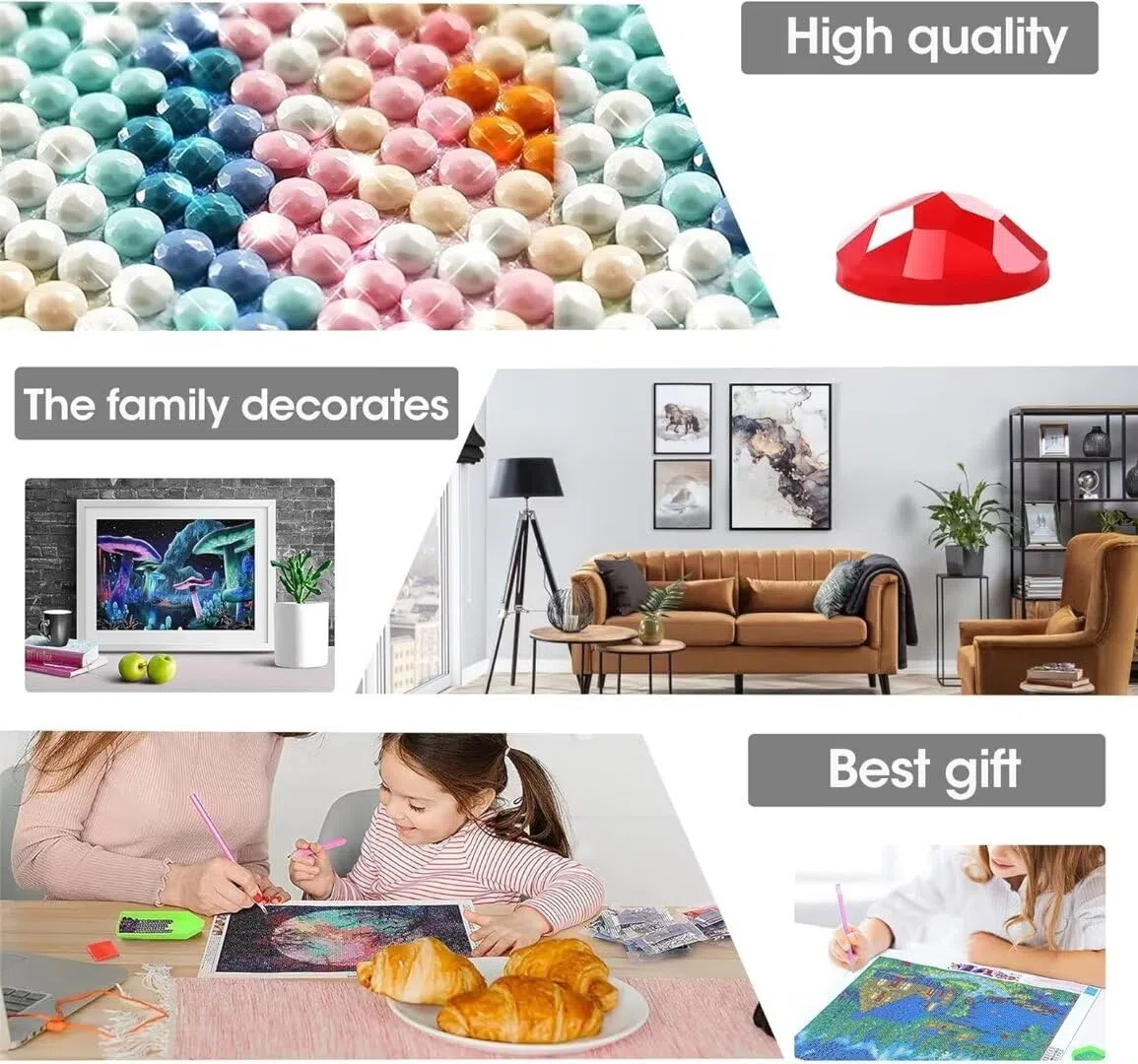 Diamond Painting Pferd Tier Diamond Painting Erwachsene Groß xxl 100 X 50 cm, DIY Malen Nach Zahlen Erwachsene 5D Diamant Painting Bilder Kinder Crystal Arts für Wand Deko Aesthetic Geschenke-f467