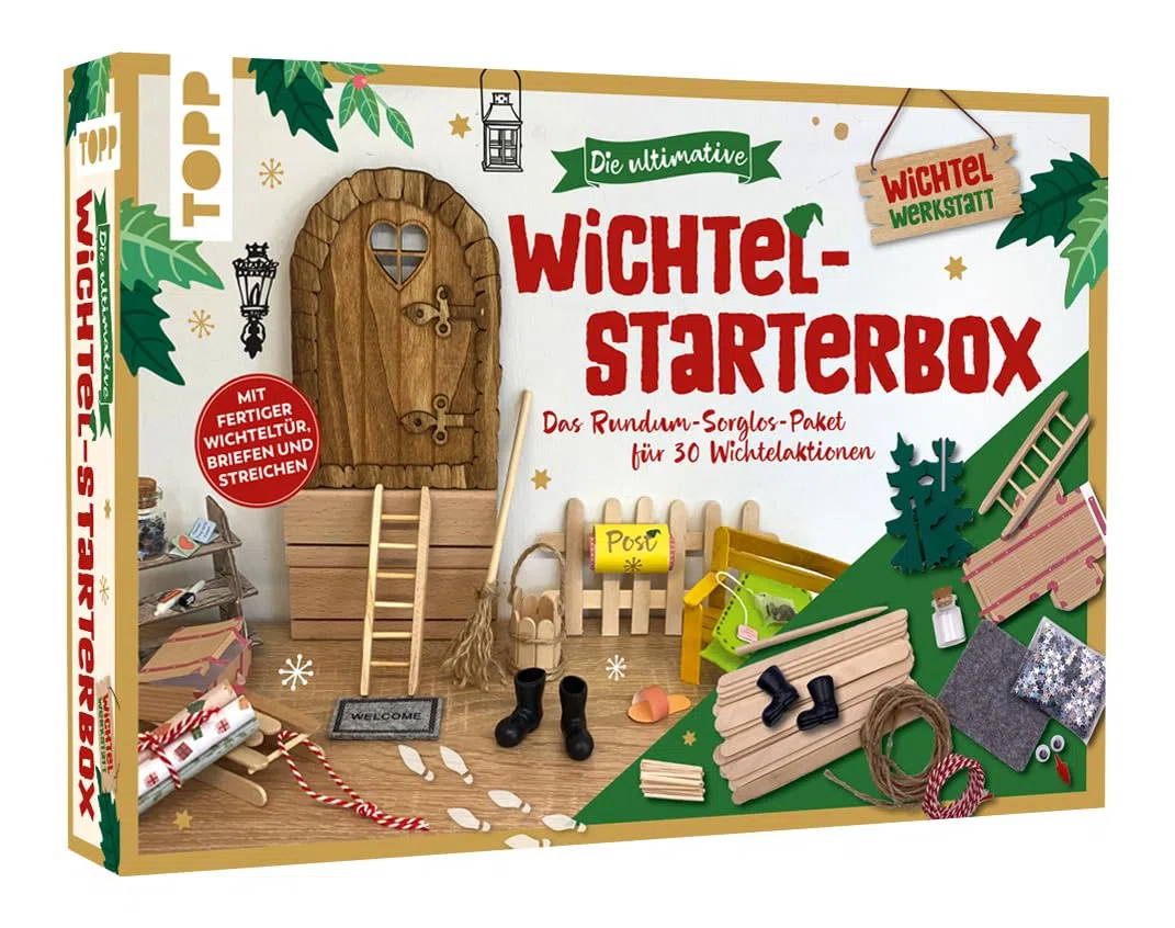Die ultimative Wichtel-Starterbox. Alles, was du für eine bezaubernde Wichteltradition brauchst