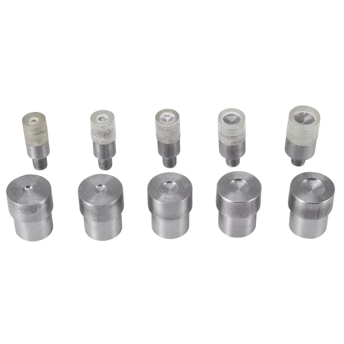 5 Sets Doppelnieten (5 mm/6 mm/8 mm/10 mm/12 mm)