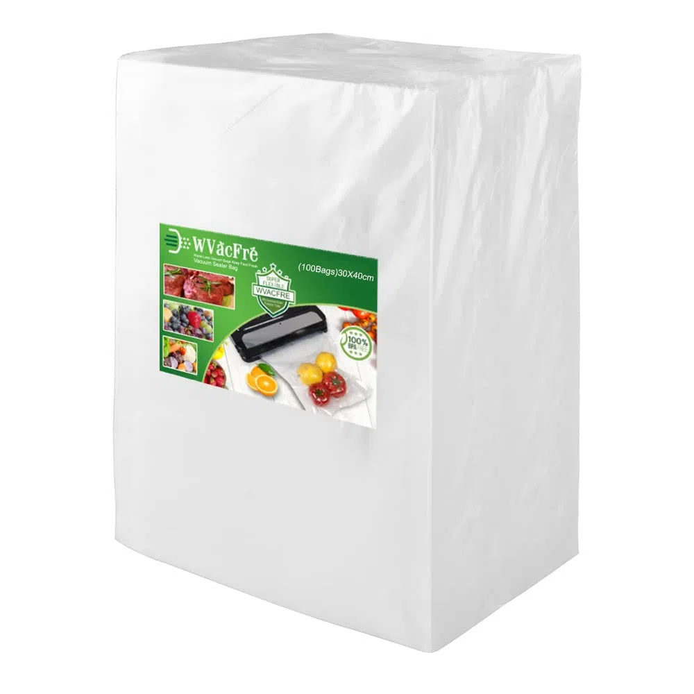 100 Beutel 30x40cm Vakuumier Beutel Vakuumbeutel für Lebensmittel,BPA-Frei Sous Vide Beutel für Folienschweißgeräte Ggeeignet